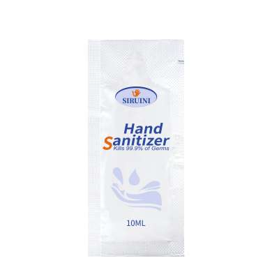 Natural Hand Gel 2ml 5ml 10ml Hand Sanitiser Portable Pocket Hand Sanitizer Bag